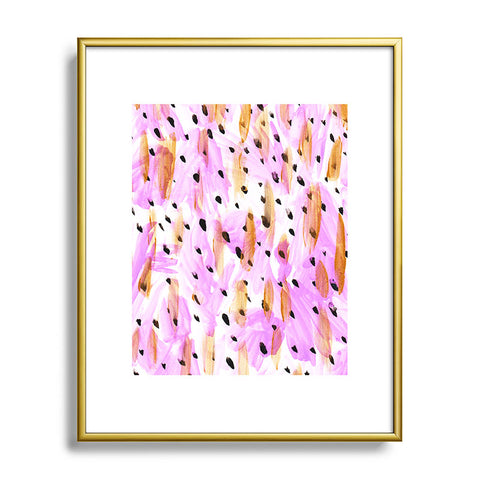 Allyson Johnson Lavender Spring Metal Framed Art Print