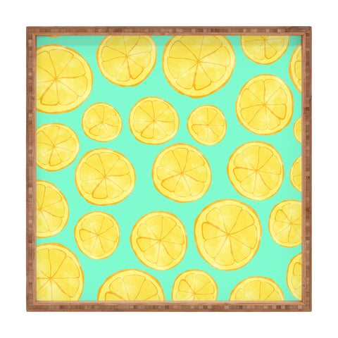 Allyson Johnson Lemons Square Tray