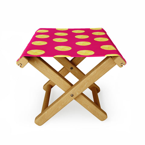Allyson Johnson Lemony Folding Stool