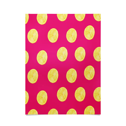 Allyson Johnson Lemony Poster