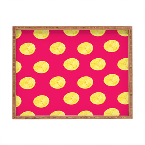 Allyson Johnson Lemony Rectangular Tray