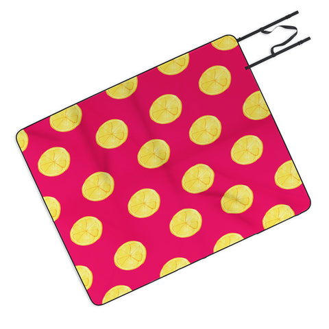 Allyson Johnson Lemony Picnic Blanket