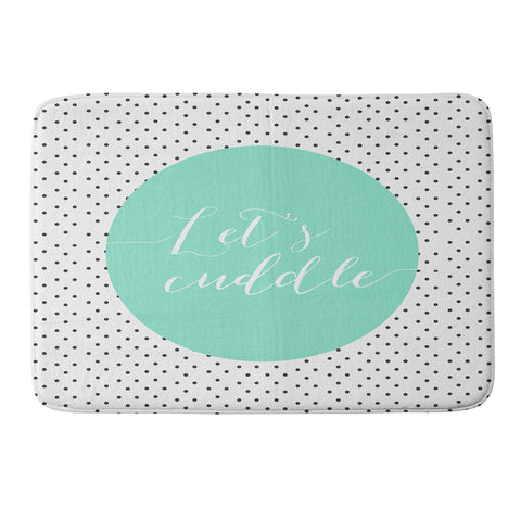 Allyson Johnson Lets Cuddle Memory Foam Bath Mat