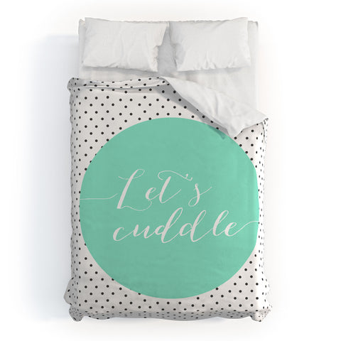 Allyson Johnson Lets Cuddle Duvet Cover