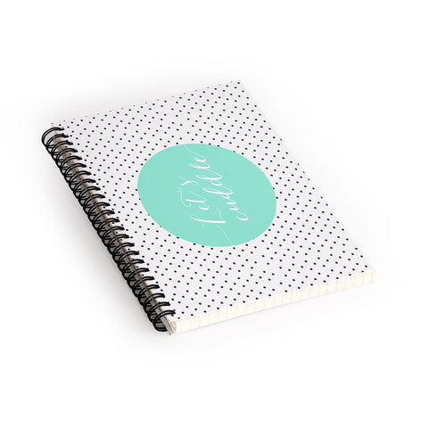 Allyson Johnson Lets Cuddle Spiral Notebook