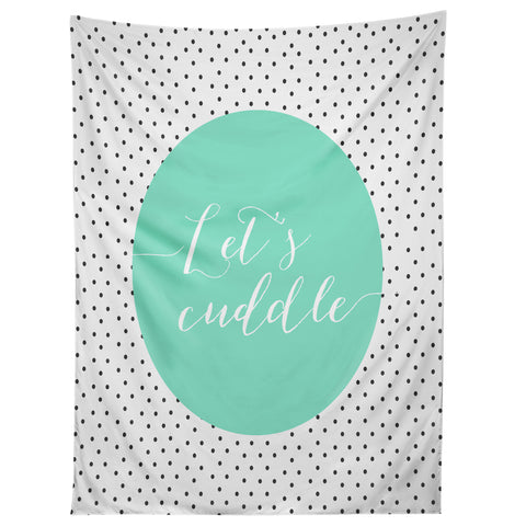 Allyson Johnson Lets Cuddle Tapestry