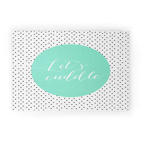 Allyson Johnson Lets Cuddle Welcome Mat