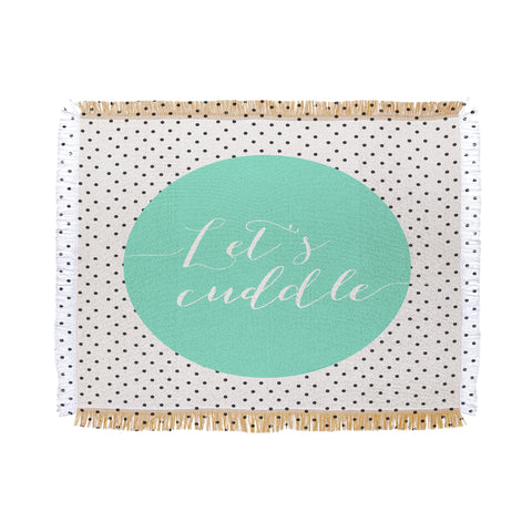 Allyson Johnson Lets Cuddle Throw Blanket