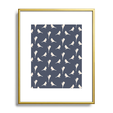 Allyson Johnson Little Birdies Metal Framed Art Print