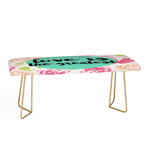 Allyson Johnson Love is the greatest Bench