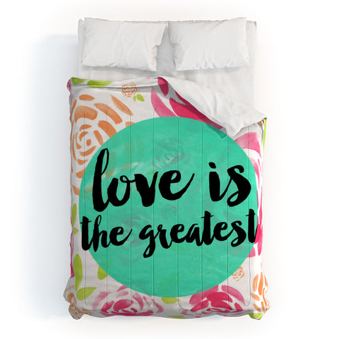 Allyson Johnson Love is the greatest Comforter