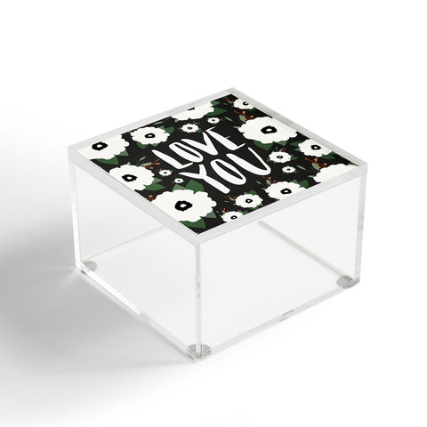 Allyson Johnson Love you floral Acrylic Box