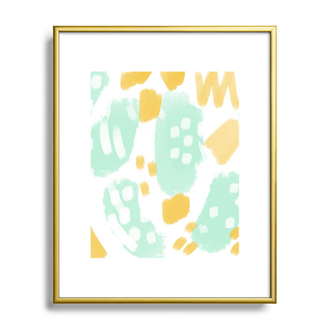 Allyson Johnson Mandy Metal Framed Art Print