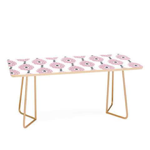 Allyson Johnson Mauve iKat Coffee Table