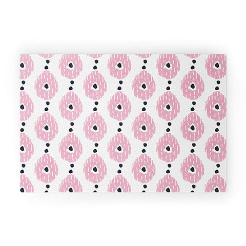 Allyson Johnson Mauve iKat Welcome Mat