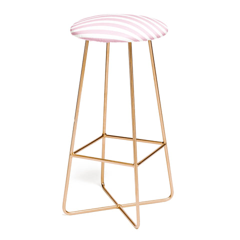 Allyson Johnson Mauve Stripes Bar Stool