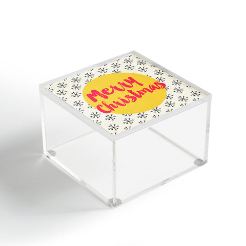 Allyson Johnson Merry Christmas Acrylic Box