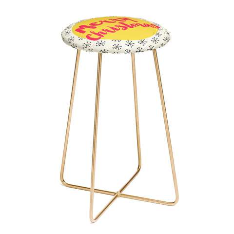 Allyson Johnson Merry Christmas Counter Stool