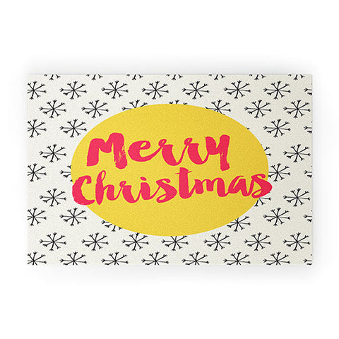 Allyson Johnson Merry Christmas Welcome Mat