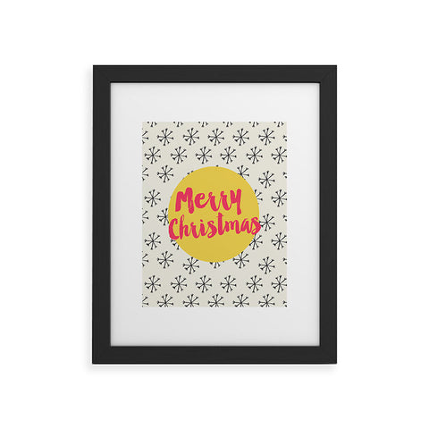 Allyson Johnson Merry Christmas Framed Art Print