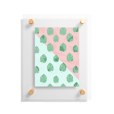 Allyson Johnson Mid Century Palm Floating Acrylic Print