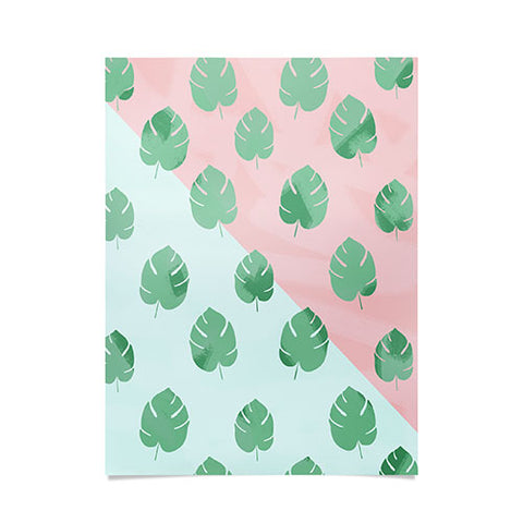 Allyson Johnson Mid Century Palm Poster