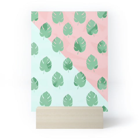 Allyson Johnson Mid Century Palm Mini Art Print