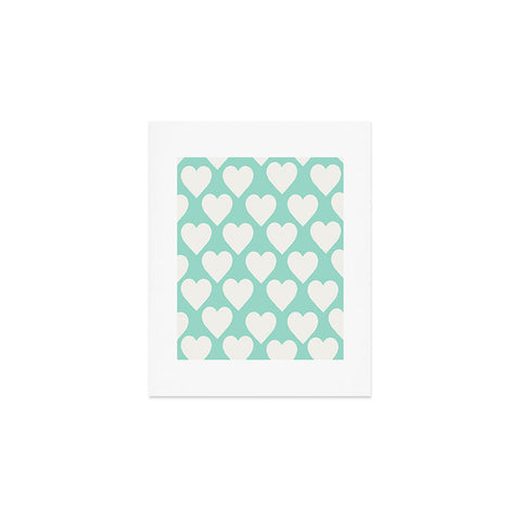 Allyson Johnson Minty Love Art Print