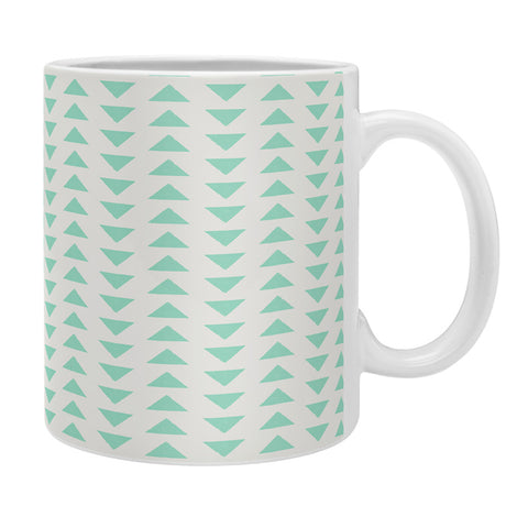 Allyson Johnson Minty Triangles Coffee Mug