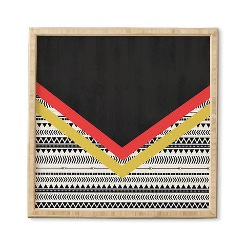Allyson Johnson Mixed Aztec 2 Framed Wall Art