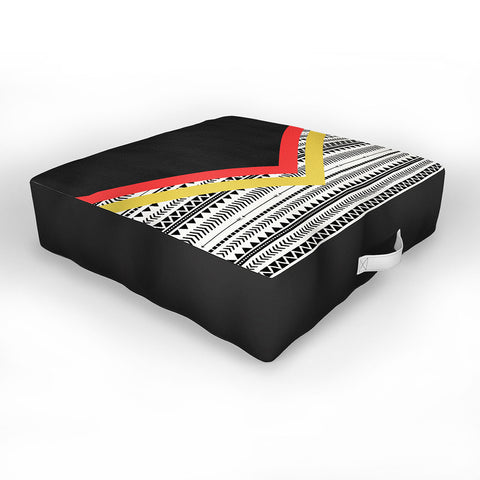 Allyson Johnson Mixed Aztec 2 Outdoor Floor Cushion