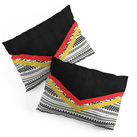 Allyson Johnson Mixed Aztec 2 Pillow Shams