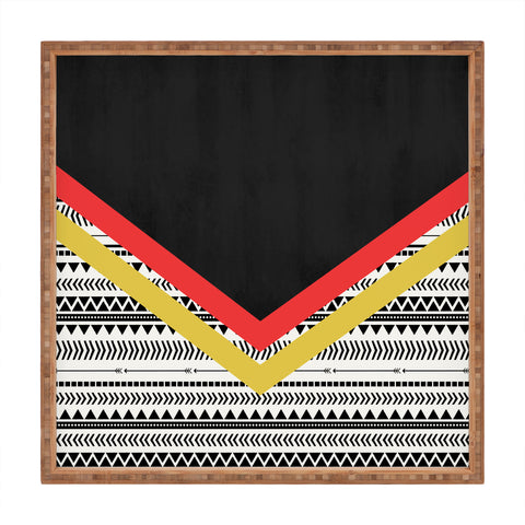 Allyson Johnson Mixed Aztec 2 Square Tray