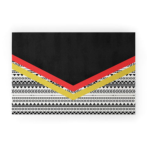 Allyson Johnson Mixed Aztec 2 Welcome Mat