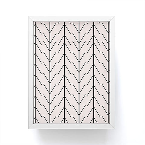 Allyson Johnson Mod Arrows Framed Mini Art Print