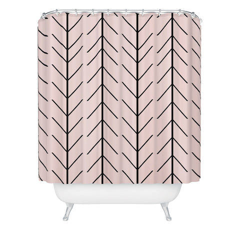 Allyson Johnson Mod Arrows Shower Curtain