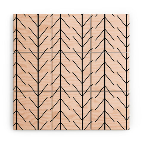 Allyson Johnson Mod Arrows Wood Wall Mural