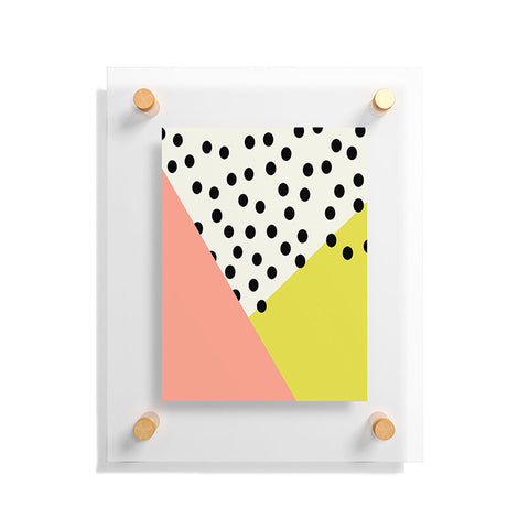 Allyson Johnson Mod Dots Floating Acrylic Print