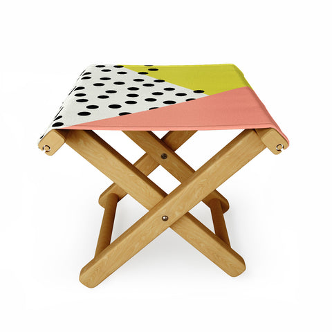 Allyson Johnson Mod Dots Folding Stool