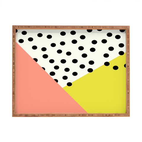 Allyson Johnson Mod Dots Rectangular Tray