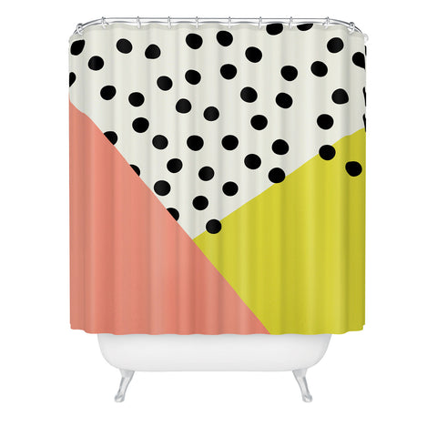 Allyson Johnson Mod Dots Shower Curtain