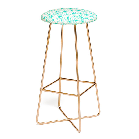 Allyson Johnson Mod Flowers Bar Stool
