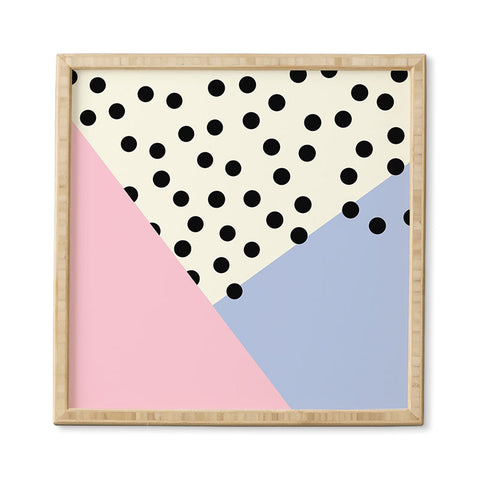 Allyson Johnson Mod Rose Pink Framed Wall Art