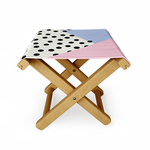 Allyson Johnson Mod Rose Pink Folding Stool