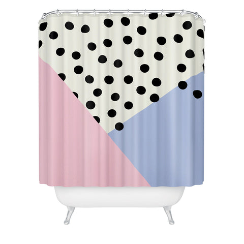 Allyson Johnson Mod Rose Pink Shower Curtain