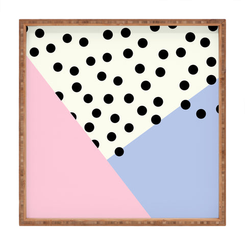 Allyson Johnson Mod Rose Pink Square Tray