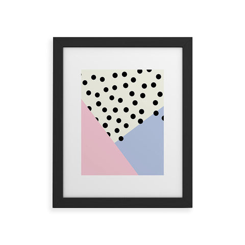 Allyson Johnson Mod Rose Pink Framed Art Print