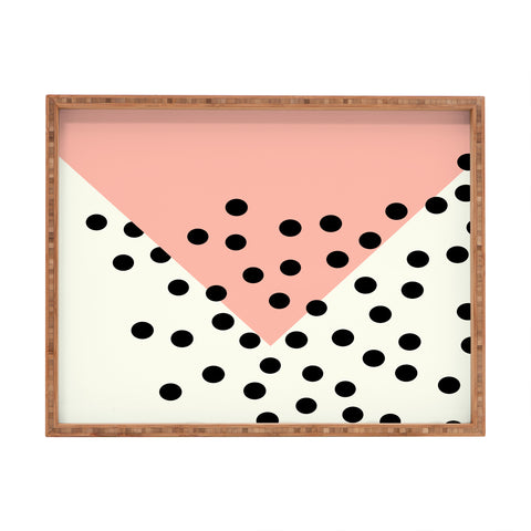 Allyson Johnson Mod Triangle Rectangular Tray