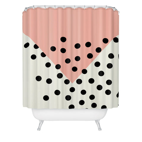 Allyson Johnson Mod Triangle Shower Curtain
