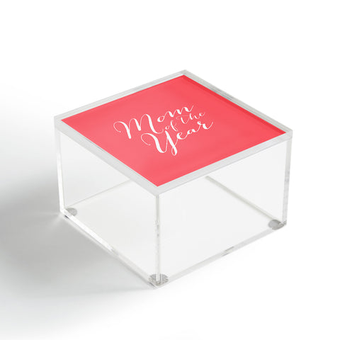 Allyson Johnson Mom of the year 2 Acrylic Box